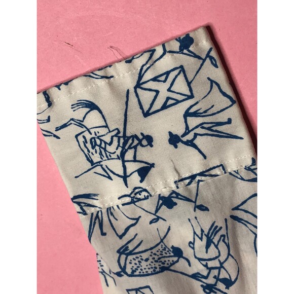 1960s JONATHAN HILL Design. BULL. Matador Print. Button Up Collared Shirt. XS-S - Picture 7 of 9